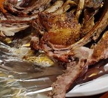 Charcoal-grilled Lamb Rack