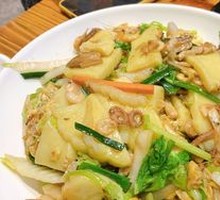 Stir-fried Yellow Rice Cake