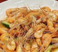 Sesame Oil Grass Shrimp