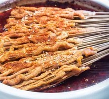 Duck Intestine Skewers