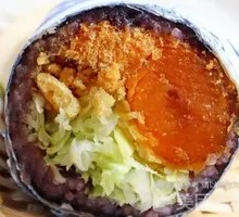 Superman Salted Egg Yolk Rice Ball