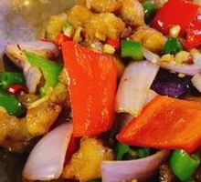 Dry Pot Chicken Gizzards