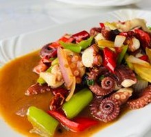 Salt and Pepper Octopus