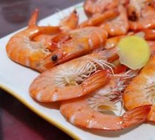 Steamed Live Shrimp