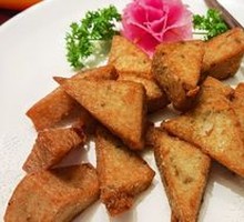 Fried Triangle Cake