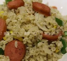 Black Pepper Grilled Sausage Rice Bowl