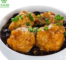 Minced Pork Stuffed Tofu Puffs