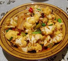Dry Pot Cauliflower Stew