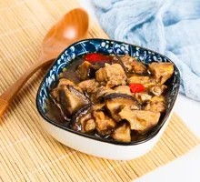Braised Chicken with Mushrooms