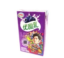 Yili Yogurt Drink Blueberry Flavor