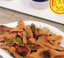 Spicy Duck Intestine in Chili Oil