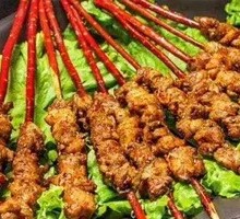 Lamb Skewers with Red Willow