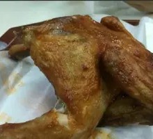 Honey-glazed扒 Chicken