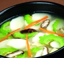 Abalone and Bitter Melon Soup