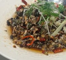 Scrambled Snail with Green Onion Oil