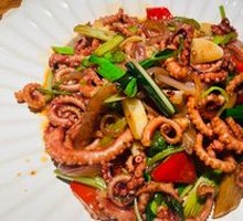 Stir-Fried Octopus Tentacles