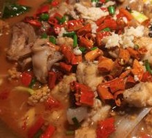 Sichuan-Style Boiled Monkfish