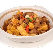 Braised Pork and Tofu