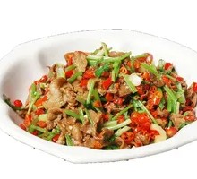 Stir-Fried Beef Strips with Celery