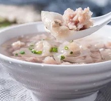 Pork Slices with Meat Balls