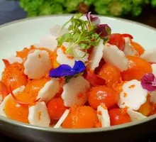 Tomato and Yam Stir-fry