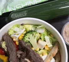 True Original Cut Steak & Chicken Breast Platter - Caesar Salad for Pros