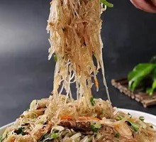 Seafood Stir-Fried Sweet Potato Noodles