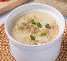 Minced Pork Steamed Egg