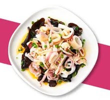 Scallion Oil Squid
