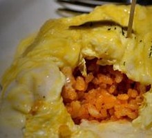 Italian Cream Curry Omelette Rice