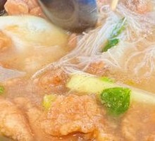 Lean Pork Sliding Noodles