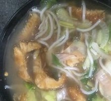 Yellow Croaker Fish Cake Noodles