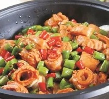 Spicy Pork Intestines Stir-fry
