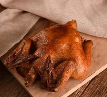 Honey-glazed Chicken with Spicy Red Luck Burger