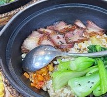 Grilled Pork Belly and Potato Rice