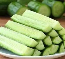 Fresh Cucumber Strips