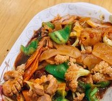 Sauce-Braised Double Crisp