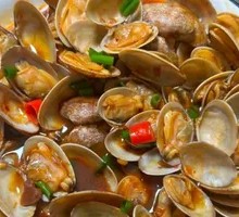 Stir-fried Clams with Ginger and Scallion