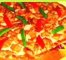 Kung Pao Chicken Pizza