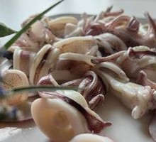 Steamed Baby Octopus
