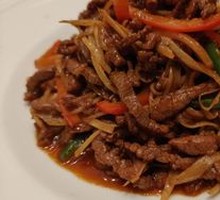 Sliced Beef with Ginger
