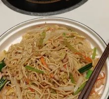 Warring States Seafood Stir-Fried Noodles