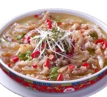 Sour Soup with Pork Slices