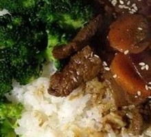 Black Pepper Beef Rice