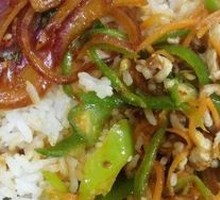 Fish-Flavored Shredded Pork Rice