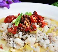 Lemon Pickled Frog with Chili