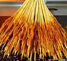 Duck Intestine Skewers