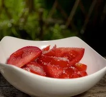 Sugar-Tossed Tomato