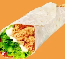 Burger Mexican Wrap
