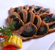 Century Egg Duck Roll